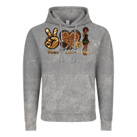 Cloud Rock peace love melanin Vintage Hoodie - texasbilliewilder