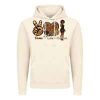 Vintage Artic peace love melanin Vintage Hoodie - texasbilliewilder