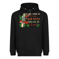 Black if my book is open your mouth should be closed malia Heavyweight Hoodie - MaliasSmallBusiness