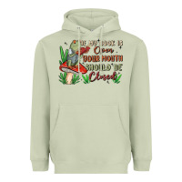 Matcha if my book is open your mouth should be closed malia Heavyweight Hoodie - MaliasSmallBusiness