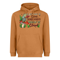 Meerkat if my book is open your mouth should be closed malia Heavyweight Hoodie - MaliasSmallBusiness