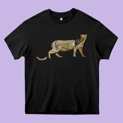 Jaguarundi Heavy Core Tee Designed By Lillyallendesigns