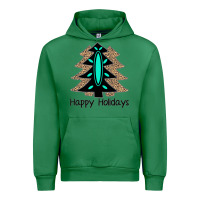 Emerald Happy Holidays Tree Urban Hoodie - Bettercallsaul