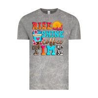Cloud Rock rise and shine coffee time Vintage Tee - Zillion Design Studio