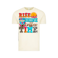 Vintage Arctic rise and shine coffee time Vintage Tee - Zillion Design Studio