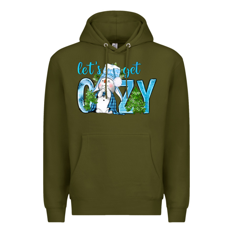 Let's Get Cozy Premium Hoodie by BundleAndBundleShop | Teevron