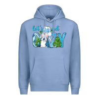 Colony Blue Let's Get Cozy Premium Hoodie - BundleAndBundleShop