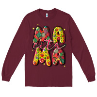 Burgundy mamacita Long Sleeve Tee - JahusDesignShop