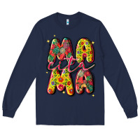 Navy mamacita Long Sleeve Tee - JahusDesignShop