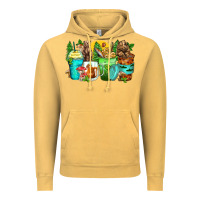 Vintage Mustard bear coffee cups Vintage Hoodie - Zillion Design Studio
