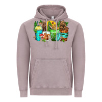 Vintage Zinc bear coffee cups Vintage Hoodie - Zillion Design Studio