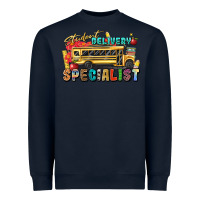 Navy student delivery specialist Heavyweight Sweatshirt - texasbilliewilder