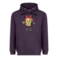 Plum boujee ballpark babe Heavyweight Hoodie - MaliasSmallBusiness