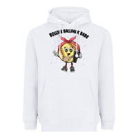 White boujee ballpark babe Heavyweight Hoodie - MaliasSmallBusiness