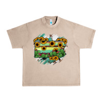 French Oak Pennsylvania State Map Urban Heavy Tee - RanaPortraitStore