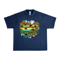 Navy Pennsylvania State Map Urban Heavy Tee - RanaPortraitStore