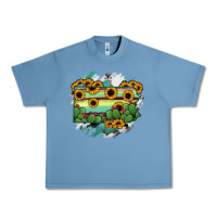 Pebble Blue Pennsylvania State Map Urban Heavy Tee - RanaPortraitStore
