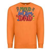 Carrot proud autism dad Premium Sweatshirt - MaliasSmallBusiness