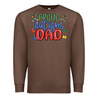 Chestnut proud autism dad Premium Sweatshirt - MaliasSmallBusiness
