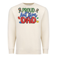 Proud Autism Dad Premium Sweatshirt | Teevron