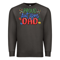 Smoke proud autism dad Premium Sweatshirt - MaliasSmallBusiness
