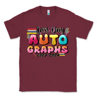 Burgundy last day autographs Classic Tee - JahusDesignShop