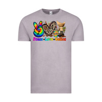 Vintage Zinc peace love  coffee Vintage Tee - Zillion Design Studio