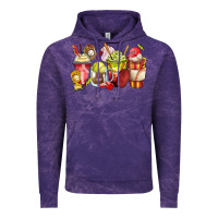 Cloud Purple baseball and softball coffee cups Vintage Hoodie - Zillion Design Studio