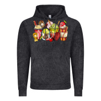 Vintage Black baseball and softball coffee cups Vintage Hoodie - Zillion Design Studio