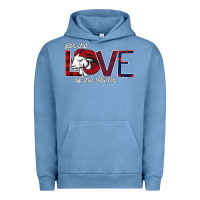Pigment Pebble Blue For the Love of the Rams Urban Hoodie - Bettercallsaul