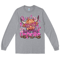 Heather Grey save the udders Long Sleeve Tee - AdoDesignShop