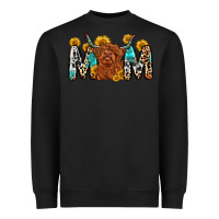 Black mom cow Heavyweight Sweatshirt - Zillion Design Studio