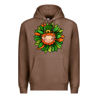 Chestnut St. Patricks Sunflower With Dwarf Premium Hoodie - BundleAndBundleShop