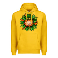 Lemon St. Patricks Sunflower With Dwarf Premium Hoodie - BundleAndBundleShop