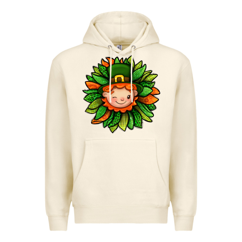 St. Patricks Sunflower With Dwarf Premium Hoodie by BundleAndBundleShop | Teevron