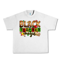 Lunar Rock Black Teacher magic juneteenth Urban Heavy Tee - Zillion Design Studio