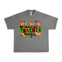Tornado Black Teacher magic juneteenth Urban Heavy Tee - Zillion Design Studio