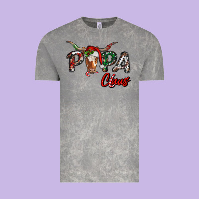 Papa Claus Vintage Tee Designed By Ranaportraitstore