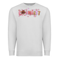 Dove Grey carhartt cow valentines day Premium Sweatshirt - MaliasSmallBusiness