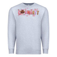 Heather Grey carhartt cow valentines day Premium Sweatshirt - MaliasSmallBusiness