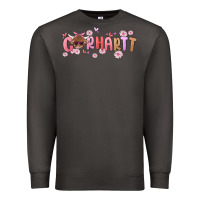 Smoke carhartt cow valentines day Premium Sweatshirt - MaliasSmallBusiness