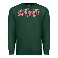 Sports Green carhartt cow valentines day Premium Sweatshirt - MaliasSmallBusiness