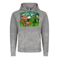 Cloud Rock Happy st. patrick's day cattle and calfs Vintage Hoodie - RanaPortraitStore