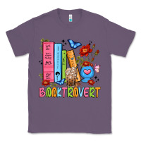 Lavender booktrovert Classic Tee - JahusDesignShop