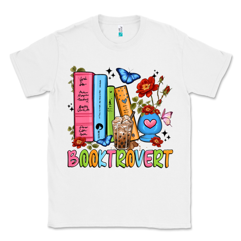 Booktrovert Classic Tee by JahusDesignShop | Teevron