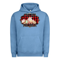 Pigment Pebble Blue I Put Out For Santa Urban Hoodie - Bettercallsaul