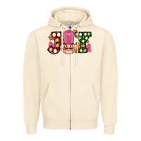 Sandshell Christmas joy snacks and nutcracker cookies ado Zipper Hoodie - AdoDesignShop