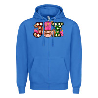 True Royal Christmas joy snacks and nutcracker cookies ado Zipper Hoodie - AdoDesignShop