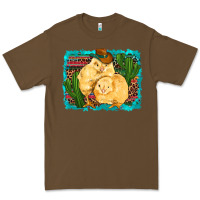 Cacao western cowboy chicks cactus coop animals  leopard serape turquoise Premium Tee - Artiststas