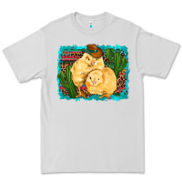 Western Cowboy Chicks Cactus Coop Animals  Leopard Serape Turquoise Premium Tee | Teevron